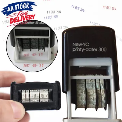 $10.99 • Buy Mini Supplies S3 Self-Inking Business Office Date Stamp Stationery Rubber