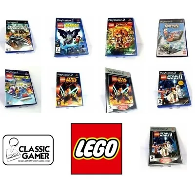 £5.70 • Buy LEGO Star Wars, Indiana Jones, Racers 2, Batman, Drome & Xtreme Stunts PS2 VG