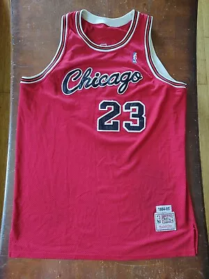 Michael Jordan #23 Chicago Bulls Mitchell & Ness Hardwood Classics Jersey 2xl • $56.24