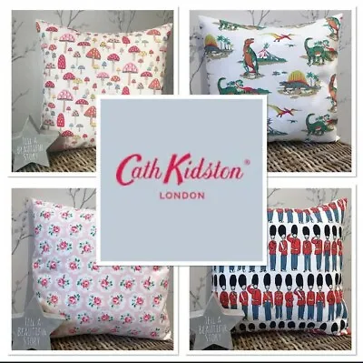 Cath Kidston Cushion Covers Floral Vintage Dino Mushroom Rose Various Designs • £9
