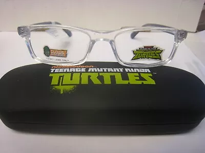 NICKELODEON TEENAGE MUTANT TURTLES  TM13 CLEAR  49-16-130-27.5v  Eyeglass Frame • $14.99