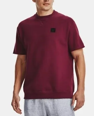 NWT Under Armour Project Rock Originators Cutoff - 1368410 626 MEN'S XL BURGUNDY • $48.99