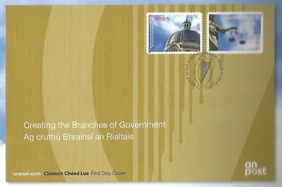 2024 IRELAND 6th ISSUE- CREATING THE BRANCHES OF GOVERNMENT BUREAU FDC • $9