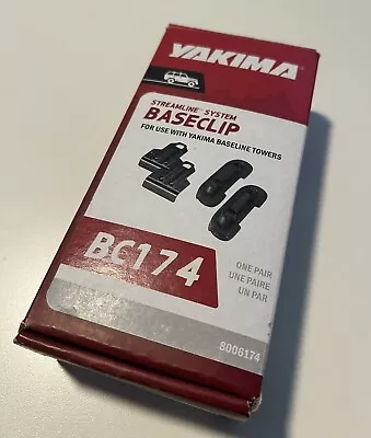 Yakima Baseclip BC174 Set (2 Clips And 2 Pads) Streamline System Baseline Towers • $25