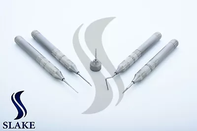$40 • Buy 5 Pcs Dental Flex Periotome Set Extraction Screw Kit Periodontal Dental Implant