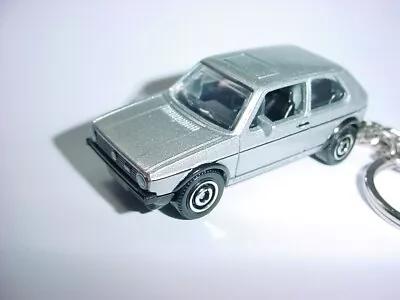 HOT 3D VOLKSWAGEN MK1 GOLF GTI CUSTOM KEYCHAIN Keyring Key VW BLING Matchbox • $16.69