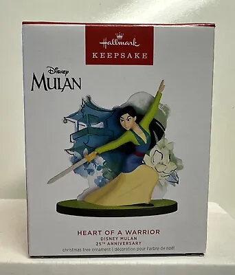 2023 Hallmark Keepsake Disney Mulan 25th Anniversary Heart Of A Warrior Ornament • $6.99