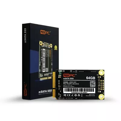 £23.99 • Buy PICOPC 64GB MSATA3.0 SSD 3D NAND Internal Solid State Drive For Mini PC, Laptop