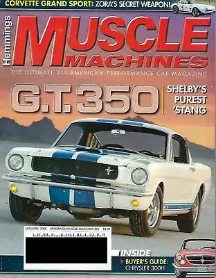 Hemmings Muscle Machines March 2008 Excellent Condition Mopar GM Ford AMC • $8.50