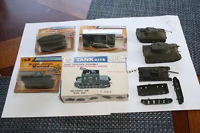 Lot Of 6 ROCO Mini Tanks 1 Ahm  3 New In Package Check Pics • $14
