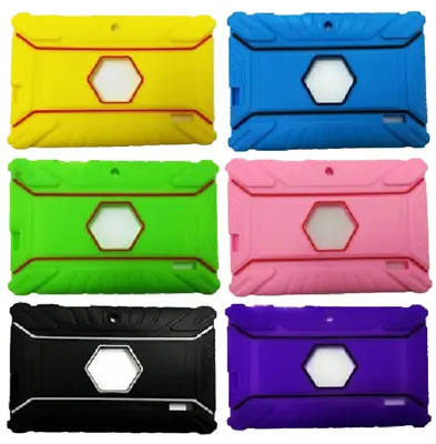 Heavy Duty 7  Inch Silicone Rubber Case For Android Tablet Allwinner A13 A23 Q88 • $8.06