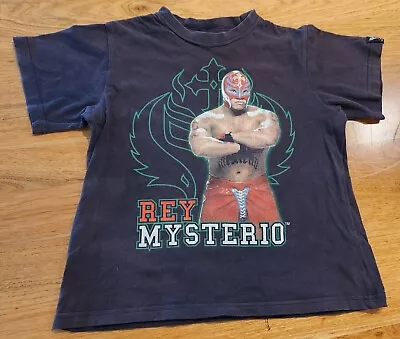 WWE Wrestling Tshirt Rey Mysterio 619 Kids Sz 5 Preowned • $28