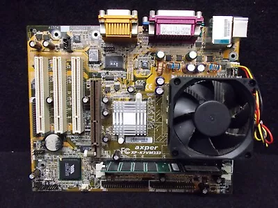 $106.70 • Buy AMD Athlon XP 2800 2.08GHz, 512 MB RAM, Axper XP-K7VM333 Matx. #V-949