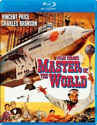 MASTER OF THE WORLD New Sealed Blu-ray 1961 Vincent Price Charles Bronson • $26.65