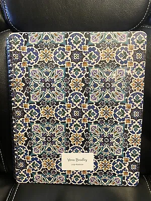 ***Vera Bradley Large Notebook~Lisbon Medallion Cool~NEW SEALED*** • $15.99