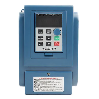 380V 1.5kW Variable Frequency Drive VFD 3 Phase Speed Controller Inverter Motor • £119.66