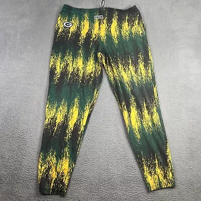 VTG Green Bay Packers NIXZ Pants MC Sweatpants Workout 90's Made USA XL • $18.88