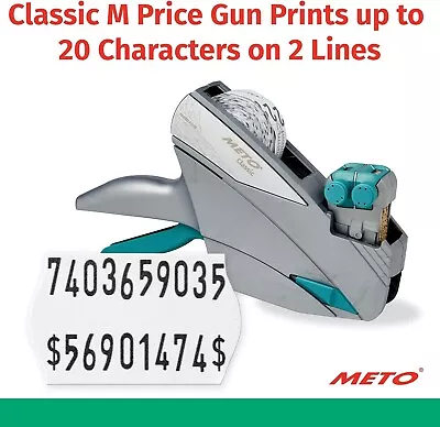 Meto Price Gun Kit Classic M 2026 Price Labeler ‎30009502 • $50