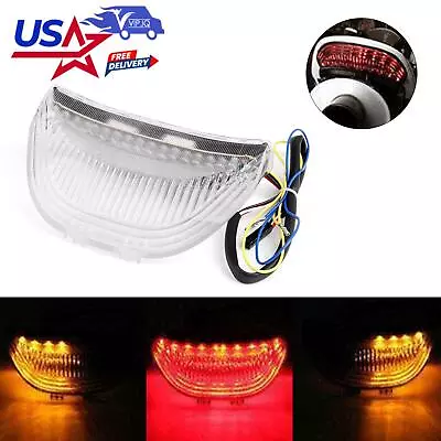 LED TailLight Turn Signals Fit For Honda CBR600RR 03-06 CBR1000RR 04-07 Clear K • $31.79