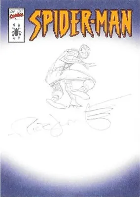 Marvel Legends 2001 Toops Spider-man - Rick Leonardi Sketchafex Sketch Card • $350