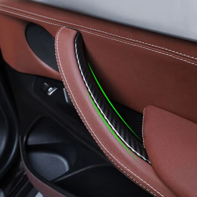 $40.50 • Buy QUALITY Interior Door Panel Handle Pull Trim Cover For 2014-18 BMW X5 X6 F15 F16
