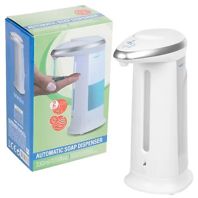 £13.49 • Buy 330ml Touchless Automatic Soap Dispenser Hands Free Liquid Sanitiser IR Sensor