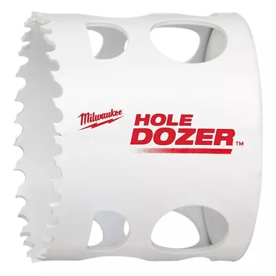 76MM Milwaukee 3  Hole Dozer Bi-Metal Replacement Hole Saw 49-56-9637 • $14.77