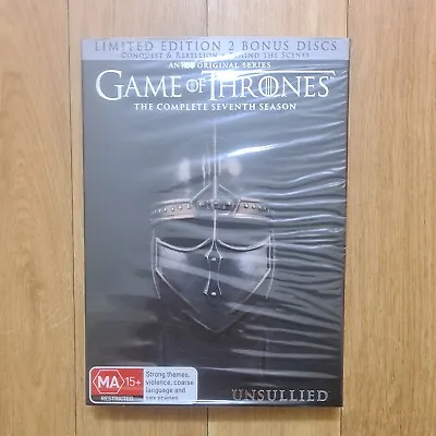 Game Of Thrones Limited Edition The Complete Season 7 DVD Region 4 - Brand New  • £18.52