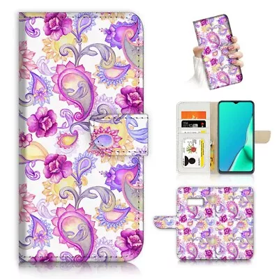 ( For Samsung S8 Plus / S8+ ) Flip Case Cover PB24061 Flower • $12.99