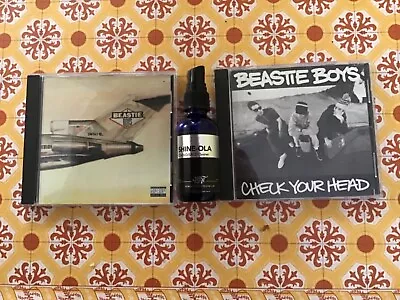 Beastie Boys - Licensed To Ill & Check Your Head Cds Mofi Shine Ola Cleaned 👍 • $10