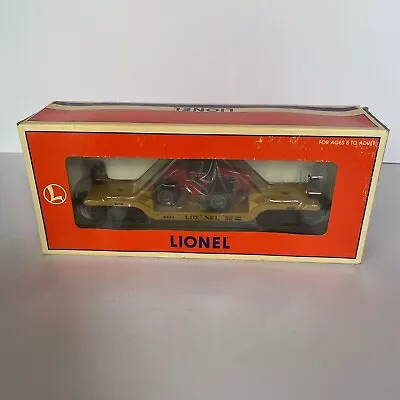 Lionel #6461 Depressed - Center Flat Car With Case IH 9260 4WD Tractor (O Scale) • $22.99