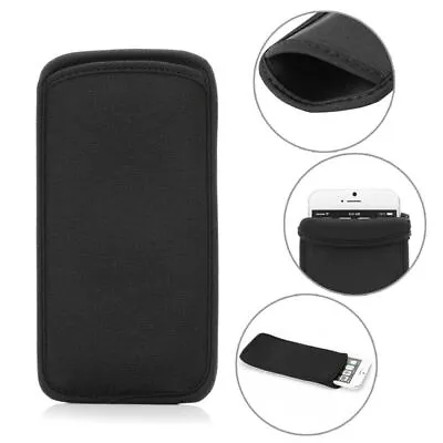 Soft Elastic Neoprene Shock Absorbing Sleeve Pouch Phone Case Cover For Samsung • $6.59