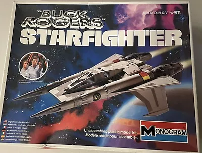 Monogram Buck Rogers Starfighter Plastic Model #6030 Complete Kit (1979) • $174.95