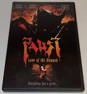 Faust Love Of The Damned DVD (2000) Brian Yuzna/Jeffrey Combs Horror Blockbuster • $44.99