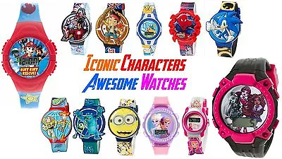 Children/Kid Digital Watch: Minions Paw Patrol Super Mario Sonic & More. NEW! • $9.95