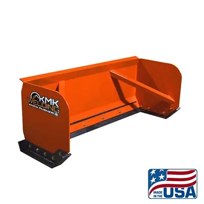 6' Skid Steer Snow Pusher Box/bobcat/kubota/quick Attach/free Shipping • $1899.99