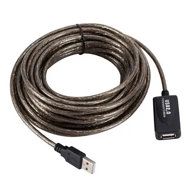 $16.14 • Buy 5-20m Long Reaching USB Active Repeater Extension Cable USB2.0 Booster Lead