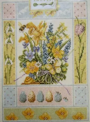 1990's Lanarte Needlework Cross Stitch Chart Pattern Marjolein Bastin Spring • $22.95