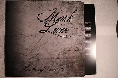 Mark Lane When The Night Is Cruel German #600 Vinyl On Demand 2LP Minimal Synth  • $20.99