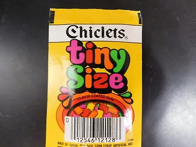 Vintage Chewing Gum Nos 1981 Tiny Size Chiclets • $145