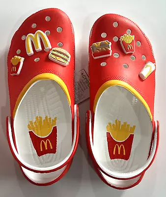 McDonald's × Crocs Red Classic Clog French Fries Red Womens/Mens Limited Edition • $62