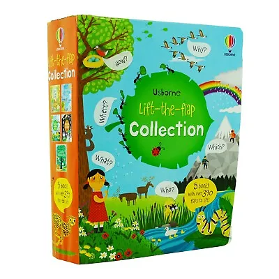 Usborne Lift-the-Flap Collection 5 Books Set - Ages 3+ - Board Book • £23.90