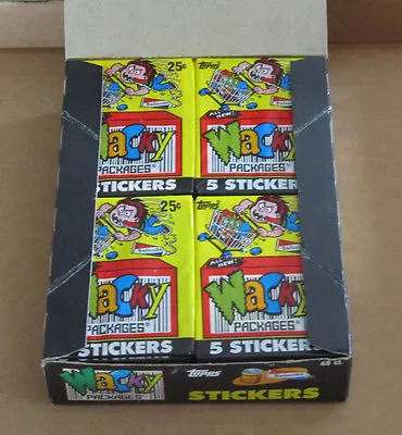 Vintage Wacky Packages Rare 1991 Series Unopened Pack In Very Good Condition • $3.95