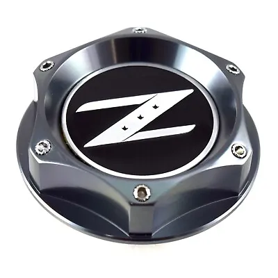 New Gunmetal Z Billet Oil Cap For Nissan Infiniti Nismo JDM GTR 350z 370z 240SX • $54.15