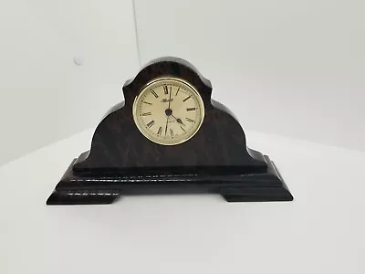 Vintage Hermle Solid Marble Mantel / Desk Clock Quartz Made In Germany Rare! • $116.97
