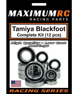 MAXRC - Tamiya Blackfoot Fox Monster Beetle Fast Attack Sealed Bearings Kit (12) • $11.95