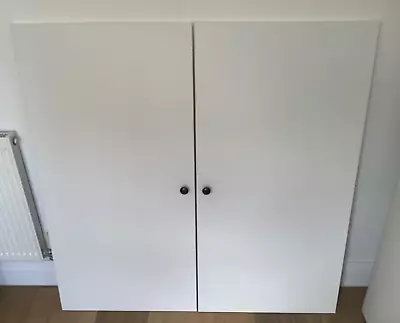 2 X Ikea Platsa Fonnes Cupboard Doors 60 X 120cm + Handles Collect From Chepstow • £20