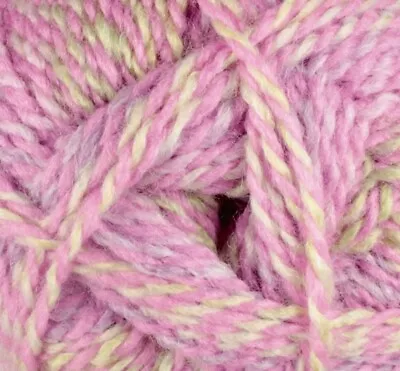 JAMES C BRETT Marble Double Knitting Yarn. For Knitting And Crochet MT55 Pink • £2.80