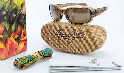 Maui Jim Sunglasses Hamoa Beach MJ-226-15 Polarized Wrap 61-19 131 Italy • $303.29