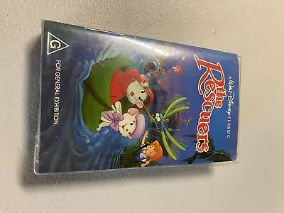 The Rescuers Black Diamond Edition Early Small Clamshell VHS • $39.99